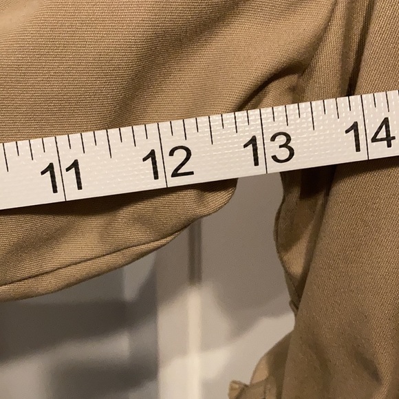 Vintage 80s London Fog Belted Trench Coat Size 6p Removable Inner Wool Lining - Picture 13 of 16